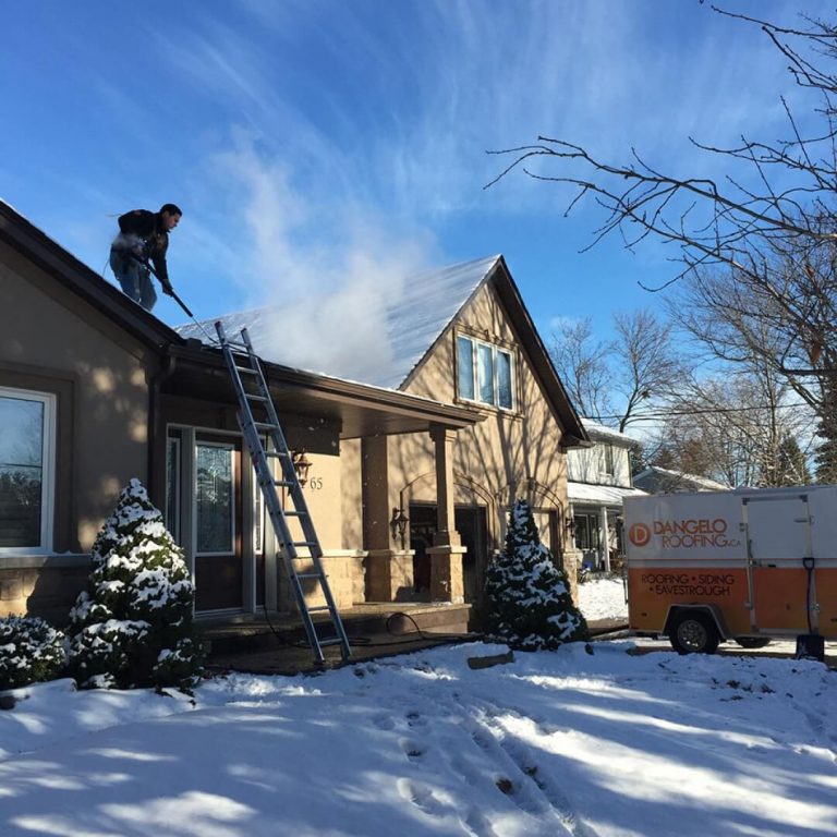 DAngelo Roof Snow & Ice Dam Removal Services